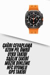 Yeni Nesil Çağrı Cevaplayabilen 47 MM Titreşimli Çok Fonksiyonlu Akıllı Saat Yeni Nesil