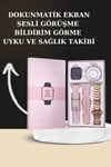 Yeni Nesil Kaliteli Akıllı Saat ve Kablosuz Bluetooth Kulaklık Yüksek Ses Kaliteli