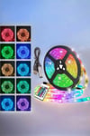 Yeni Nesil RGB Işıklı 10Metre Şerit LED Kumandalı Kullanım