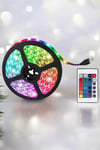 Yeni Nesil RGB Işıklı 10Metre Şerit LED Kumandalı Kullanım