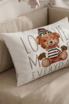 Yenidoğan Bebek %100 Pamuklu Nevresim Takımı Love Me Everyday