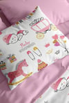 Yenidoğan Bebek %100 Pamuklu Nevresim Takımı Happy Baby Shower