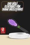 Yıpranma Karşıtı Saç Düzleştirici Tarak Fön Tarak 5 Kademeli