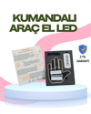 Yüksek Görünürlüklü Otomobil Işığı – 3 Modlu LED Arka Cam Aksesuarı, Pratik ve Eğlenceli