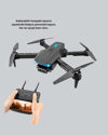 Yükseklik Sabitlemeli Katlanabilir Drone 1080P 4K Kamera Seçenekli