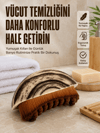 Yumuşak Kıllı Masaj Fırçası Vücut Temizleme Banyo Fırçası Ergonomik Tasarım
