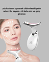 Yüz ve Boyun Sıkılaştırıcı Cilt Bakım Cihazı | EMS Mikro Akım & Kırışıklık Giderici