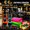 EE CUSTOM CAR İZOPROPİL ALKOL 700 ML + QUICK WAX 700 ML + MİKROFİBER CİLA BEZİ (2 ADET)