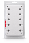 RUPES DELİKLİ KAUÇUK ZIMPARA TABANI 210X115 MM (SSPF - SSCA) 983.002