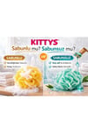 KITTYS 3'Lü Turuncu Sabunsuz Duş Lifi 40GR Yumuşak ve Dayanıklı Banyo Lifi, Duş Jeli ile Kullanım