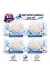 KITTYS 4LÜ SET SABUNLU DUŞ LİFİ SETİ (Beyaz Sabun Kokulu Duş Lifi)