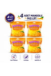KITTYS 4LÜ SET SABUNLU DUŞ LİFİ SETİ (Mango Sabun Kokulu Duş Lifi)