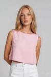 KADIN SIRTI AÇIK FİYONK DETAYLI ATLAS KUMAŞ BLUZ