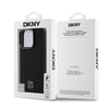 Apple iPhone 16 Pro Kılıf DKNY Orjinal Lisanslı M-safe Şarj Özellikli PU Deri Plain Kapak