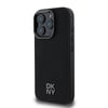 Apple iPhone 16 Pro Kılıf DKNY Orjinal Lisanslı M-safe Şarj Özellikli PU Deri Plain Kapak