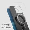 Apple iPhone 16 Pro Kılıf M-safe Şarj Özellikli Aramid Fiber Pitaka Tactile Woven Sunset-Moonrise Serisi Moonrise Kapak