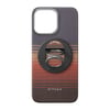 Apple iPhone 16 Pro Kılıf M-safe Şarj Özellikli Aramid Fiber Pitaka Tactile Woven Sunset-Moonrise Serisi Sunset Kapak