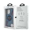 Apple iPhone 16 Pro Max Kılıf BMW Orjinal Lisanslı M-safe Şarj Özellikli M Logolu Üç Renk Çizgili Motorsport Circle Kapak