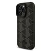 Apple iPhone 16 Pro Max Kılıf Lacoste Orjinal Lisanslı M-safe Şarj Özellikli Standlı PU Deri Karışık Monogram Desenli Kapak