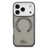 Apple iPhone 17 Pro Kılıf Lacoste Orjinal Lisanslı M-safe Şarj Özellikli İkonik Timsah Logolu Buzlu Kapak