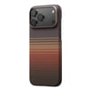 Apple iPhone 17 Pro Kılıf M-safe Şarj Özellikli Aramid Fiber Pitaka Tactile Woven Sunset-Moonrise Serisi Kapak