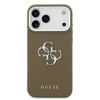 Apple iPhone 17 Pro Max Kılıf Guess Orjinal Lisanslı Grained 4G Metal Büyük Logolu Kapak