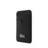 Apple iPhone 17 Pro Max Kılıf Lacoste Orjinal Lisanslı M-safe Şarj Özellikli PU Pike Desenli Metal Logolu Kartlıklı Kapak