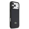 Apple iPhone 17 Pro Max Kılıf Lacoste Orjinal Lisanslı M-safe Şarj Özellikli PU Pike Desenli Metal Logolu Kartlıklı Kapak