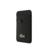 Apple iPhone 17 Pro Max Kılıf Lacoste Orjinal Lisanslı M-safe Şarj Özellikli PU Pike Desenli Metal Logolu Kartlıklı Kapak