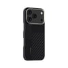 Apple iPhone 17 Pro Max Kılıf M-safe Şarj Özellikli Karbon Fiber Benks Montage ArmorAir Kevlar Kapak