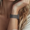 Apple Watch 10 46mm Amazingthing Titan Premium Metal Hasır Kordon