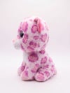3382 LEOPAR 17 CM PEMBE