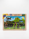 AHŞAP EĞİTİCİ PUZZLE / ASKER SETİ