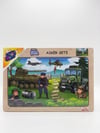 AHŞAP EĞİTİCİ PUZZLE / ASKER SETİ