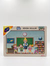 AHŞAP EĞİTİCİ PUZZLE / BENİM OKULUM