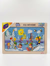 AHŞAP EĞİTİCİ PUZZLE / KIŞ MEVSİMİ