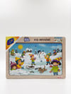 AHŞAP EĞİTİCİ PUZZLE / KIŞ MEVSİMİ