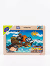 AHŞAP EĞİTİCİ PUZZLE / KORSAN