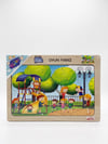 AHŞAP EĞİTİCİ PUZZLE OYUN PARKI