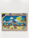 AHŞAP EĞİTİCİ PUZZLE / YAZ MEVSİMİ
