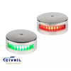 BURUN İSKELE SANCAK FENERİ KROM LED 12V