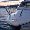 BURUN İSKELE SANCAK FENERİ KROM LED 12V