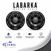 LABARKA MARİN HOPERLÖR SLİM 16,5CM SİYAH 60WATT