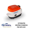 SEAFLO OTOMATİK SİNTİNE POMPASI 750 GPH 24V 