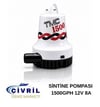 TMC SİNTİNE POMPASI 1500GPH 12V 8A