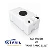 YAKIT-SU VE PİS SU TANKI 112LT