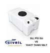 YAKIT-SU VE PİS SU TANKI 56LT