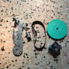 EKONOMİK BANT ZIMPARA APARATI CİLALI 520*20mm BÇAK BİLEME KASAP LOKANTA KURBAN