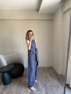 Bel Kuşaklı Keten Takım