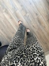 Leopar Desen Pantolon